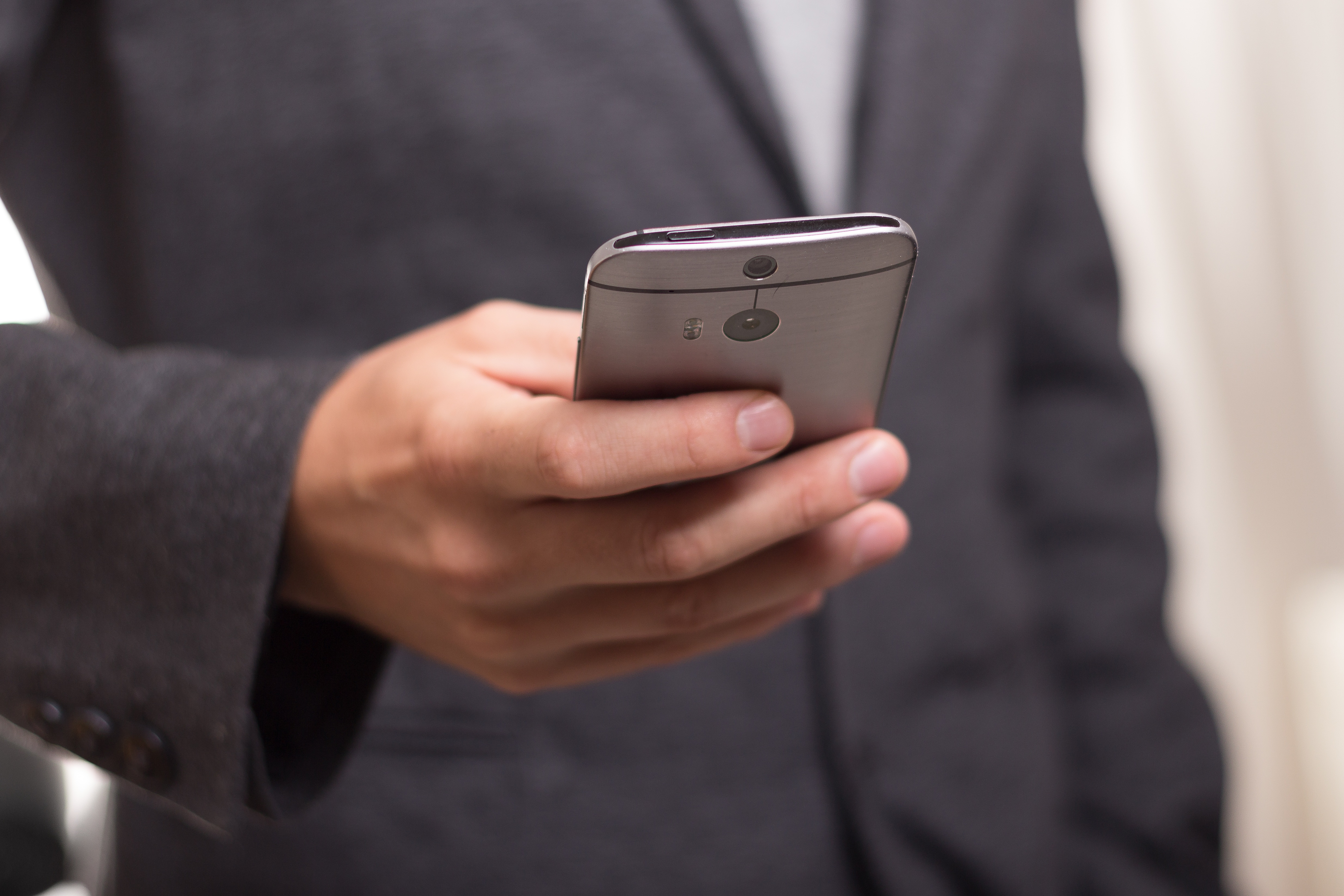Smartphone consommateur connecte