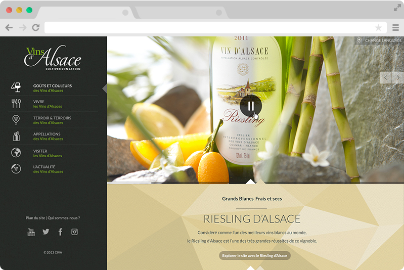 étude de cas pour la refonte du site des vins d'alsace